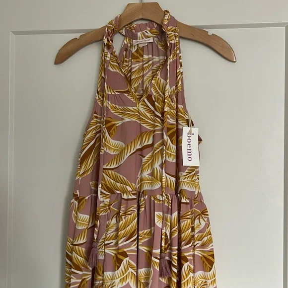 BOEMO MULTI-COLOR MAXI DRESS SIZE XL NWT - Picture 5 of 9